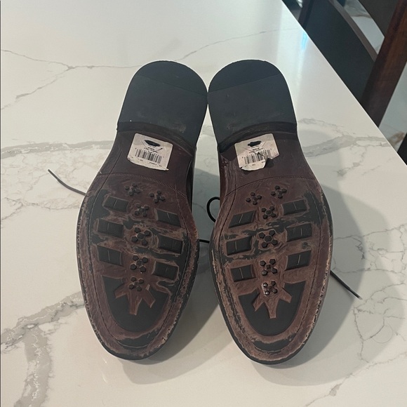 Steve Madden Men's Brown Leather Chukka Boots - Picture 8 of 11